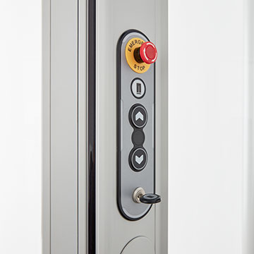 Simple-Control-Panel Stiltz lifts for homes simple control panel image